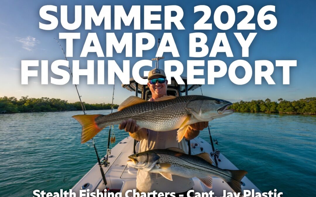 Summer 2026 Tampa Bay Inshore Fishing Report: Redfish, Trout & Family Fun with Stealth Fishing Charters